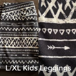 LulaRoe Kids L/XL leggings